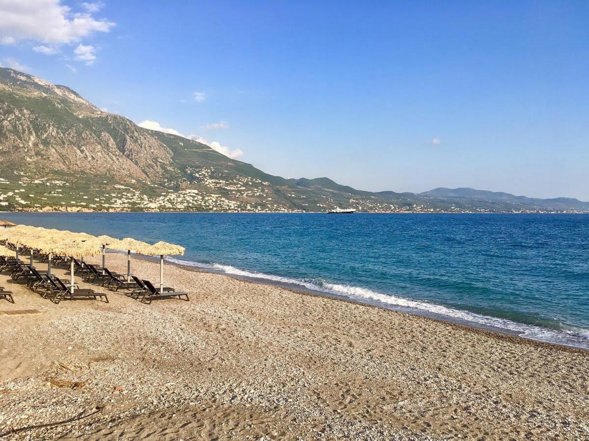 Serene Seaside Bliss - Lush & Secluded Garden Oasis Kalamata Esterno foto